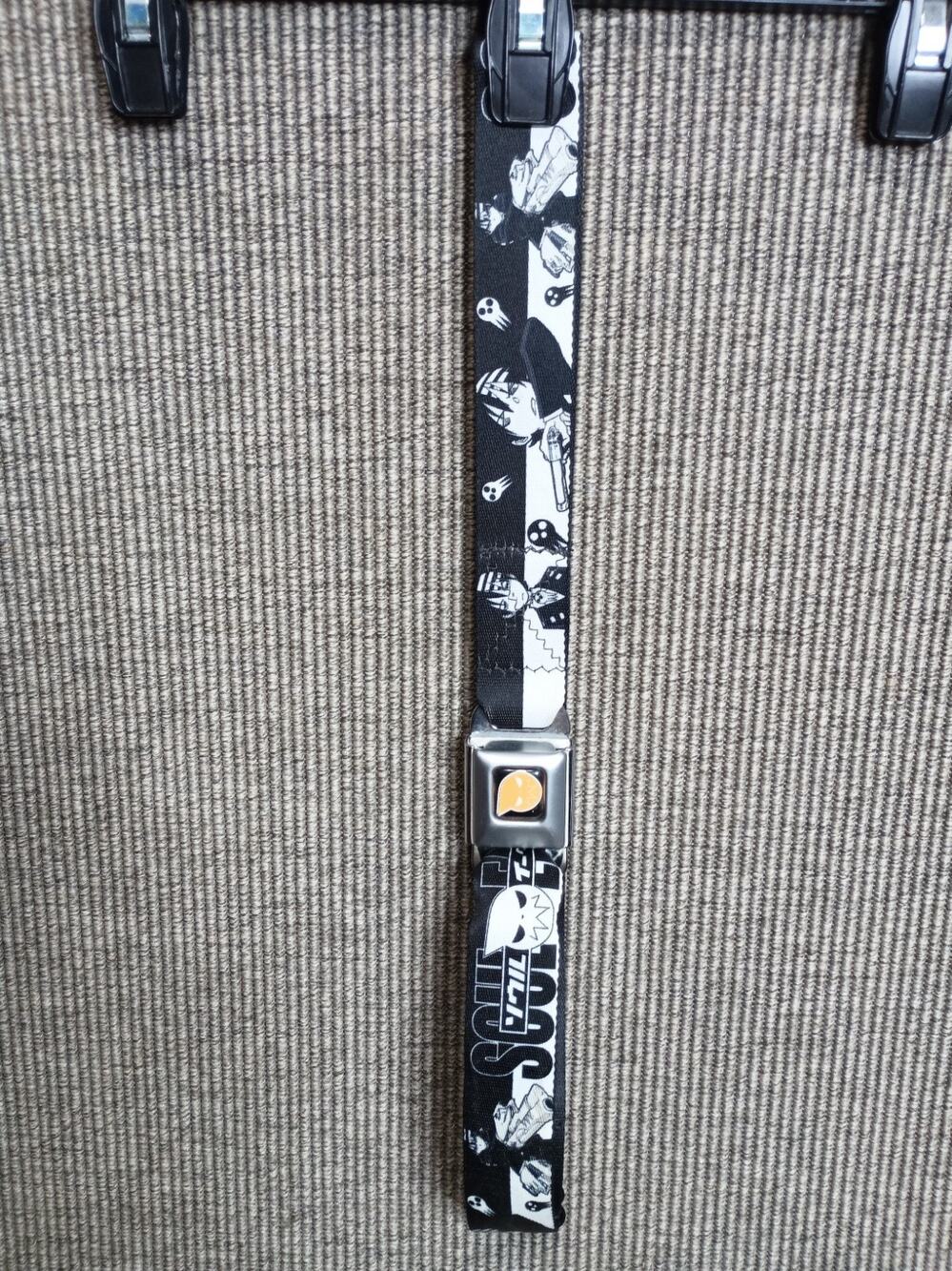 Buckle Down Belt Soul Eater Death The Kid 44" Let Out